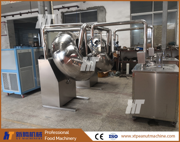 Nuts Chocolate Coating Machine