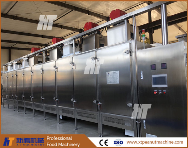 Continuous Nuts Roaster exported to Colombia