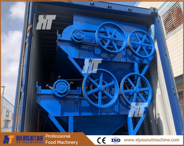 Peanut Shelling Machine exported to South Asia