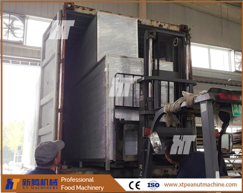 Automatic Peanut Coating Machine exported to Brazil