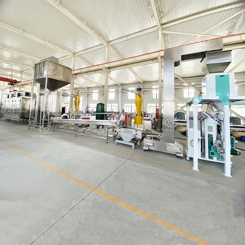 Blanched Peanut Processing Line 500‑1000kg/h Roasted Hazelnut Peeling Machine