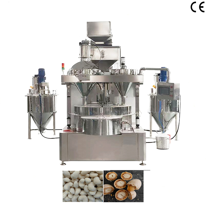 200-500kg/h Japanese Peanut Coating Machine Seaweed Cashews Coating Machine for Nuts Coating
