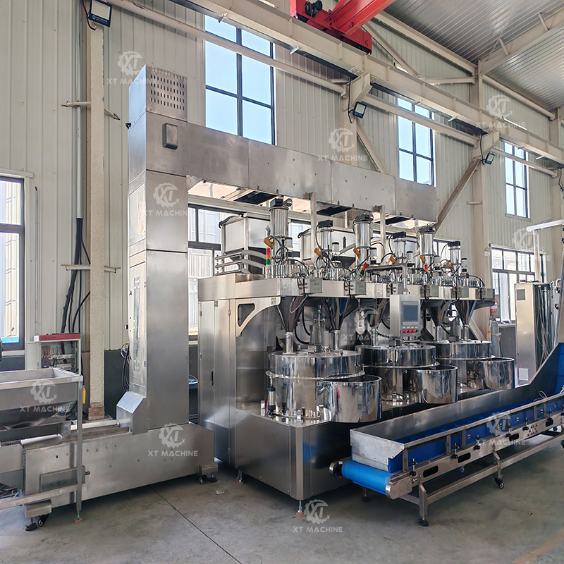 Automatic Powder Coating Machine, Macadamia Nut & Fish Skin Peanut Coating Machine