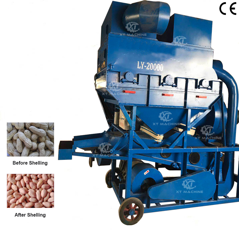 High Shell Rate Groundnut Shelling Machine Peanut Shell Removing Machine