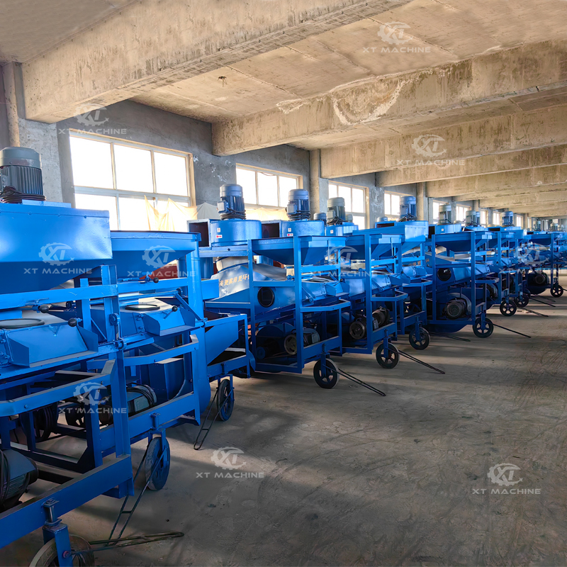 XT 2000kg/h Automatic Peanut Sheller Groundnut Dehulling Machine