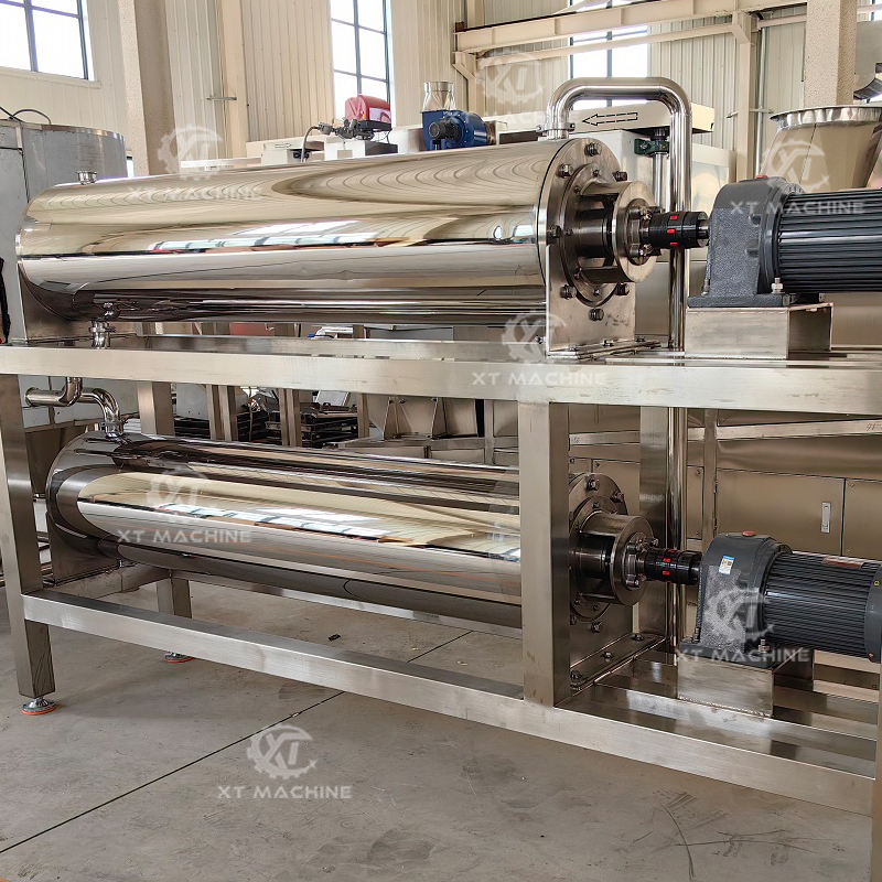 Automatic Peanut Butter Heat Exchanger Nut Butter Cooling Equipment