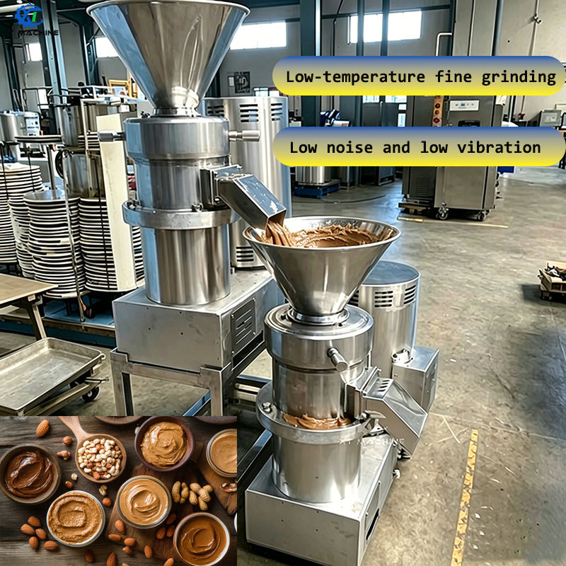 Peanut Butter Colloid Mill Sesame Paste Grinder Fine Grinding Equipment