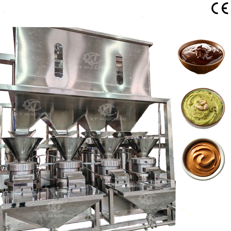 Cocoa Sesame Grinding Machine SS304 Material for Peanut Butter Sesame Paste